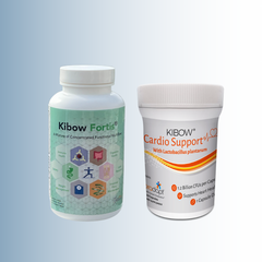 Kibow Fortis® Tablets - 30 Day Supply + Kibow Cardio Support® - 30 Day Supply